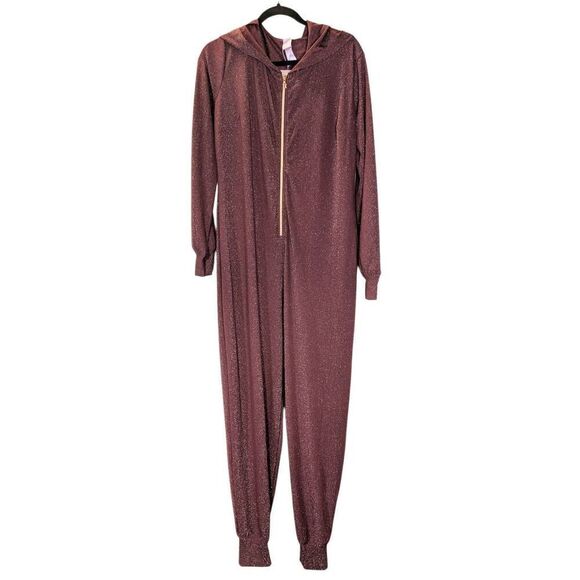 NWT Savage X Fenty Sleep & Shine Hooded Onesie Women’s XL - Picture 1 of 9